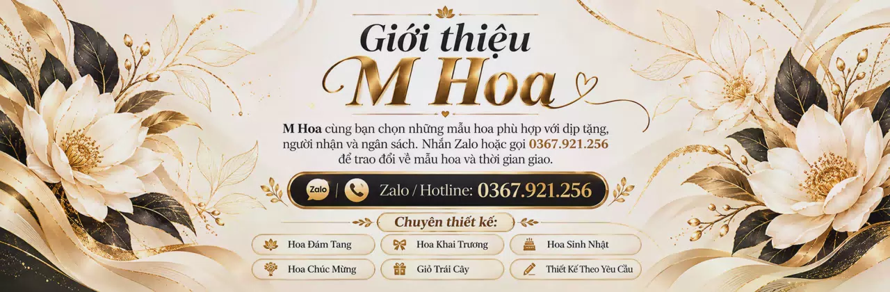 Ảnh bìa Shop hoa tươi Phường Phú Mỹ Hồ Chí Minh - Hoa gửi trao, tình ở lại